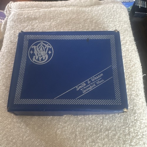 Original Smith and Wesson Factory 2 Piece Blue Box - For Model 459 4" Pistol.