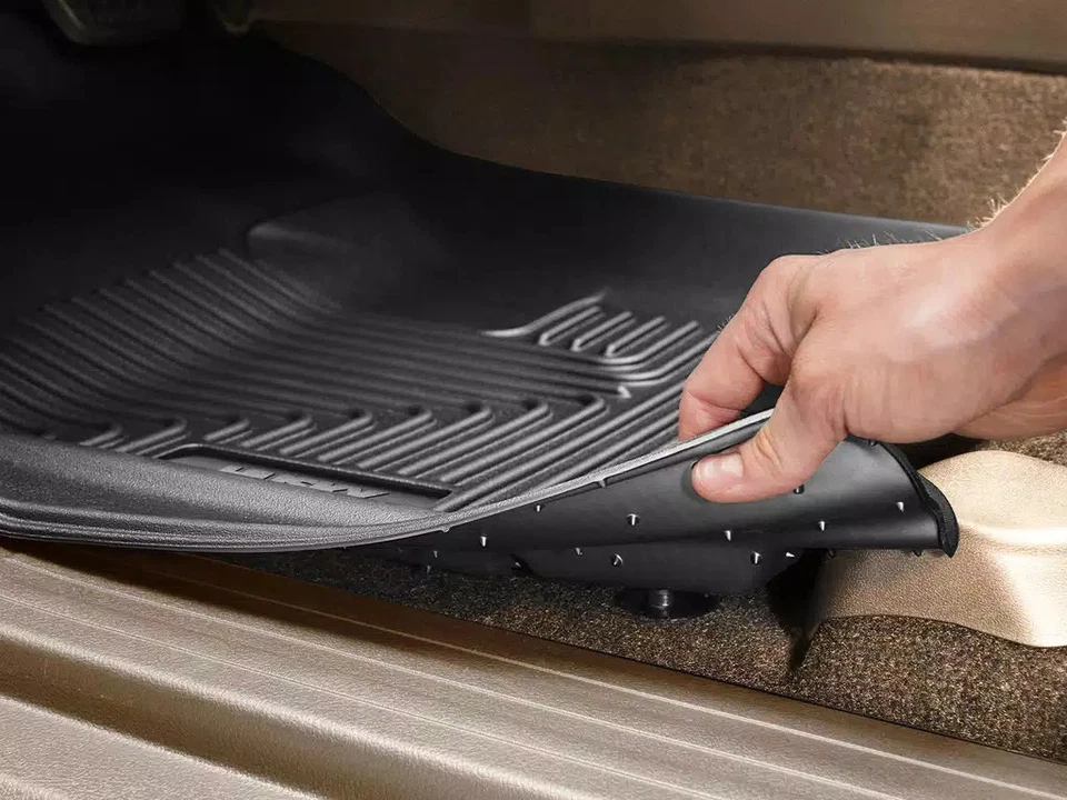 Husky Weatherbeater Mat Fit 07-14 Escld/Sbrbn/Yukn/Tah/Slvrd/Sra/Avlh Frt 2p Blk Foto 3 de 4