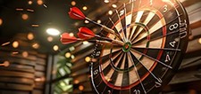 Photo Wallpaper-FLEECE-DARTS-SPORTS-Wallpaper-Custom Made-Play Game Match Play WDF XXL