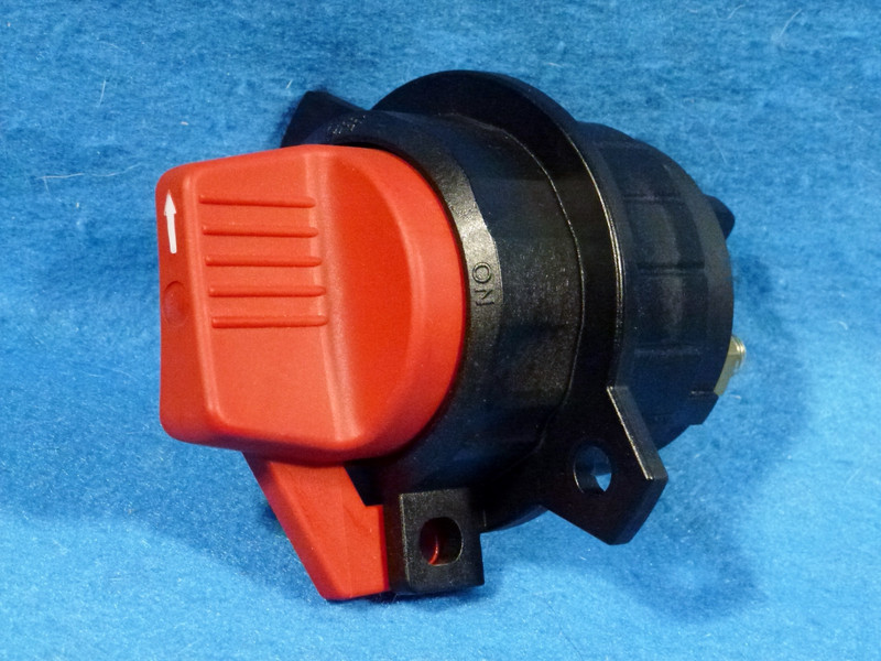 BATTERY CUT OFF SWITCH 100 / 250 AMP @ 24VDC ROTARY CARLING BDA10-RA PANEL MOUNT