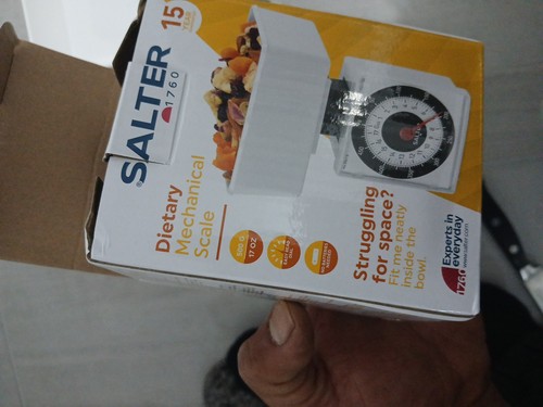 Salter (022 WHDR) Bilancia da Cucina Meccanica Alimentare Compatta Portatile 500G... - Foto 3 di 5