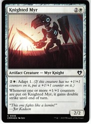 Knighted Myr 017/303 Modern Horizons 2 Foil Common