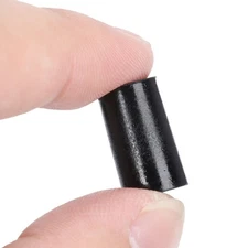 10 Pairs High Heel Tip Caps Black CPU Polyurethane Shoes Repairing Replacement