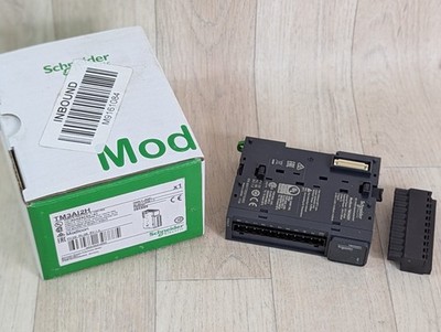 Schneider Tm3ai2h SPS I/O Modul zur Verwendung mit Modicon M221 / M241 / M251 Neu 