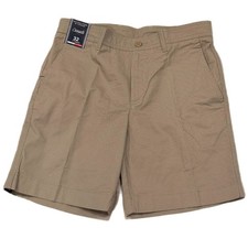 Roundtree  Yorke Casual Stretch Shorts Mens Khaki Size 32 NWT