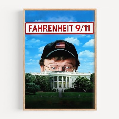 Fahrenheit 911 (2004) Movie Poster Wall Art Print