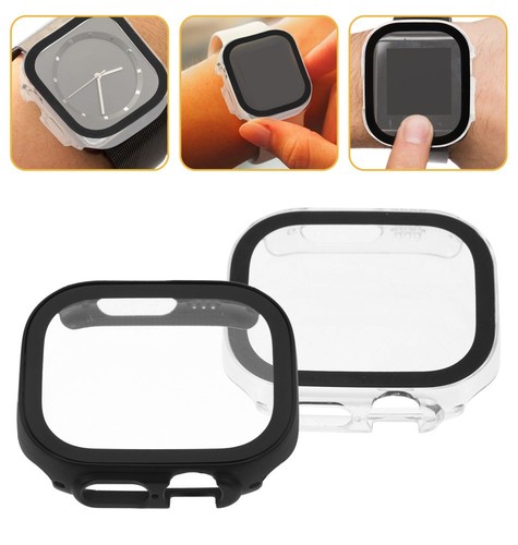 2St Integriertes Armbanduhrhülle Uhrengehäuse Smartwatch-Schutzfolie - 第 12/12 張圖片