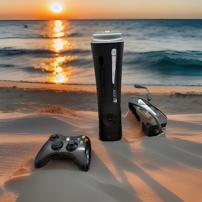 Xbox 360 Elite 120GB Konsole Controller Netzteil Zubehörpaket Game Spiel PAL