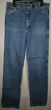 Wrangler George Strait Collection Boot Cut Blue Jeans, Sz 36x36, 1013MGSHD