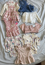 18m to 24m Baby Girl Lot of 8 Clothes. Carter, Oshkosh, Nichole Miller. NEW