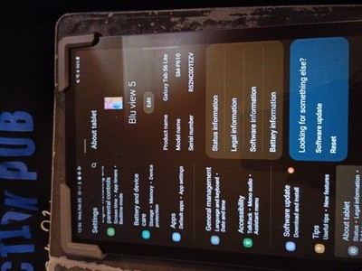 Samsung Galaxy Tab S6 Lite SM-P610 Android Tablet Black