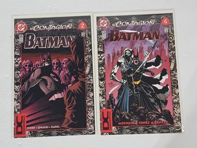 Batman #529 #695 VF/NM DC universe variant 1996 Kelley Jones Contagion