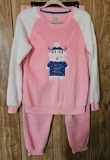 Secret Treasures Pajamas Womens Med Pink Comfy Cozy Cute Sleepwear