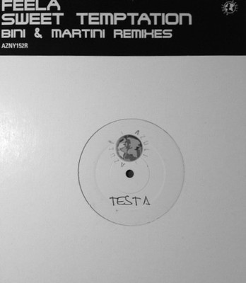 Feela - Sweet Temptation Bini  Martini Remixes - Used Vinyl Record - F7294z