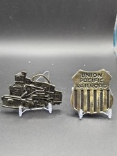 Vintage Train Belt Buckle Lot Railroad