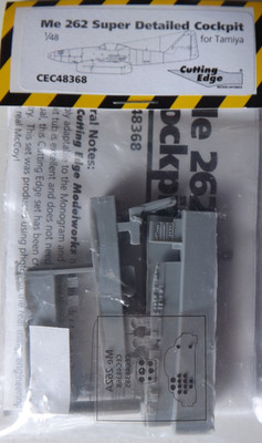 1/48 Cutting Edge Me 262  Schwalbe Super Detailed Cockpit Set #CEC48368 OOP/HTF