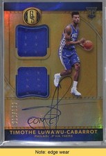 2016 Gold Standard Rookie Jersey Double Timothe Luwawu-Cabarrot Auto READ 9g9
