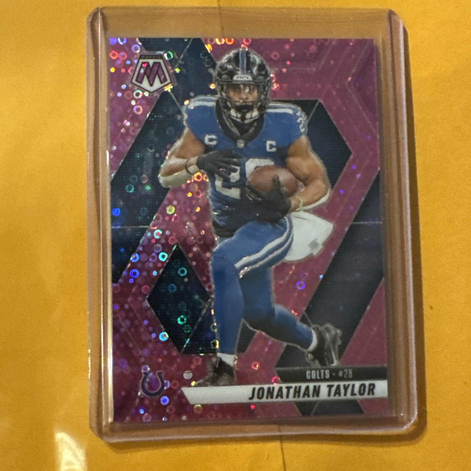 2025 Mosaic No Huddle Pink Disco /20 Jonathan Taylor No. 235