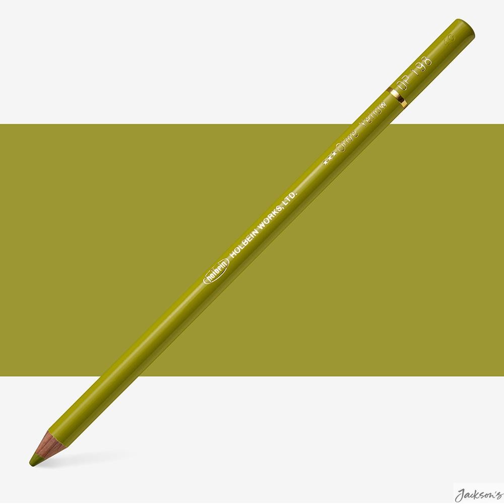 Holbein Artists Coloured Pencil Premium Pigment Olive Yellow For Drawing