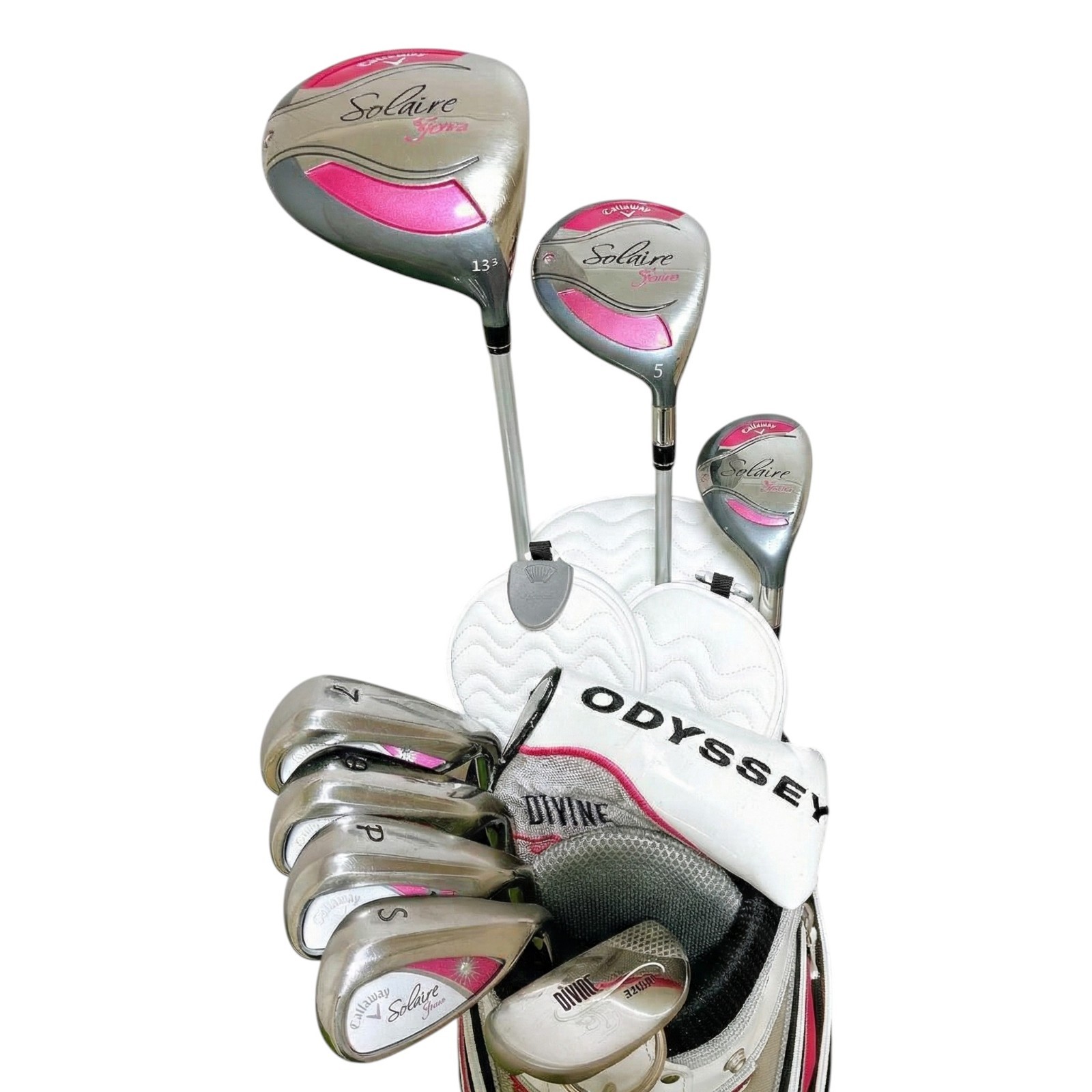 Club Set 1w 5w 6h 7-sw Pt 8pcs Rh Flex L No Bag