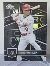 MASYN WINN 2024 Topps Chrome Black Rookie RC Design Variation #46 Cardinals