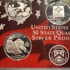 2008-S United States Mint 50 States Quarters Silver Proof Set OGP+COA 0.89 Troy — photo 4