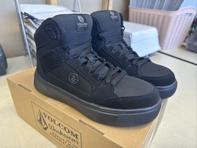 PICK SIZE - Volcom VM30244F Women's Black Evolve High Top Skate Comp Toe Shoes