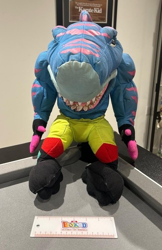 Vintage Mattel Street Sharks Mattel Streex Plush Hand Puppet 20" Arcotoys 1996