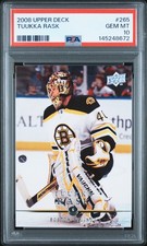 2008 UD #265 TUUKKA RASK PSA 10