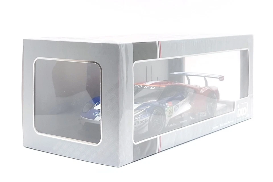 (Dañado) ixo 1:18 Ford GT #68 - 24h Le Mans 2018 - Bourdais / Muller / Mano Foto 2 de 4