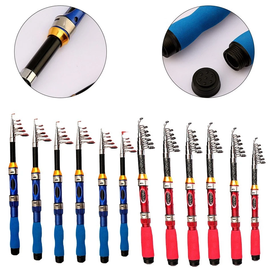 Teleskop Mini Angelrute und Rolle für Combo leichtes tragbares Design - Bild 4 von 4