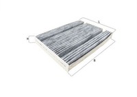 Mahle Innenraumfilter LAK 1198 Aktivkohlefilter FüR Mercedes Vito Polo W447 B907