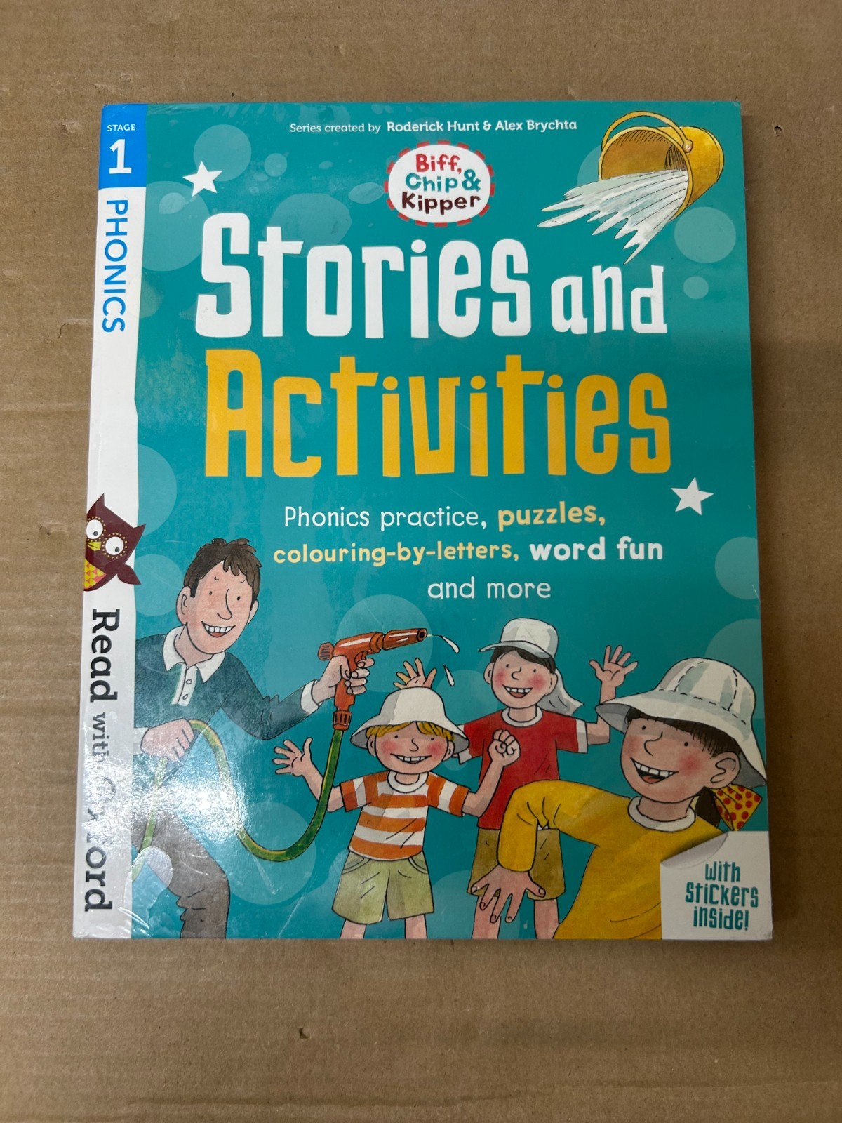 Biff Chip Kipper Phonics Stories & Activities Pack 6 Books Co | Hunt Mr Roderick