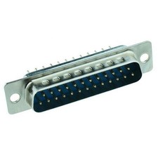 10 x 25-Way Male PCB D Plug Connector
