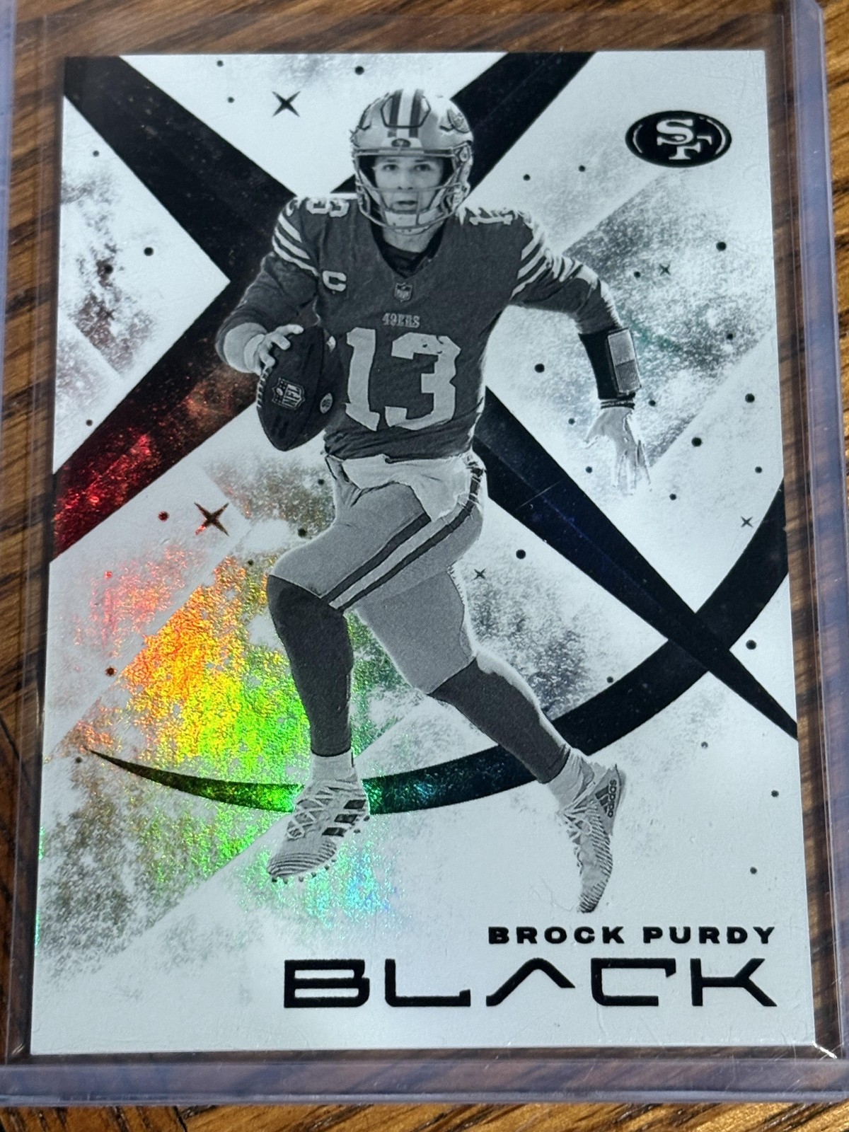 2024 Panini Black #WN-BPY Brock Purdy White Night