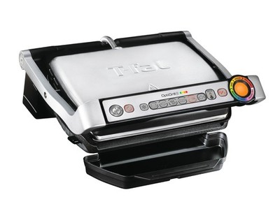 T fal OptiGrill XL Electric Indoor Grill Smart Sensor Technology Nonstick 4 S...