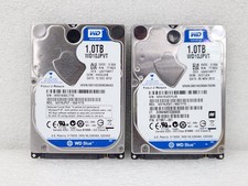 LOT OF 2 Western Digital Blue WD10JPVT 2.5" SATA 3Gb/s 5400 RPM Hard Drive