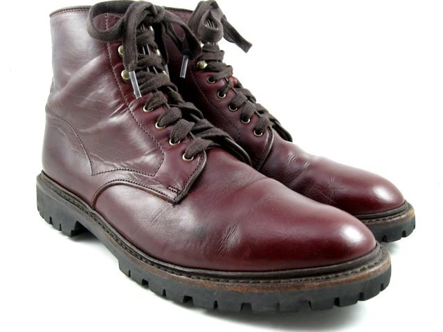 Allen Edmonds "Higgins Mill" IMPERMEABLES Botas con Cremallera 9 E Borgoña DISCT (677N) Foto 2 de 4