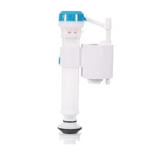 Toilet Flush Valves, G1/2 Plastic Toilet Replacement Parts, White