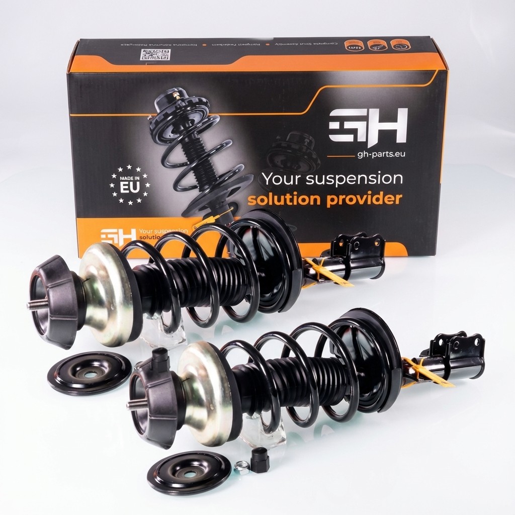 2x Complete Struts Assembly Front for Suzuki Splash 1.0/1.2 15-Tire