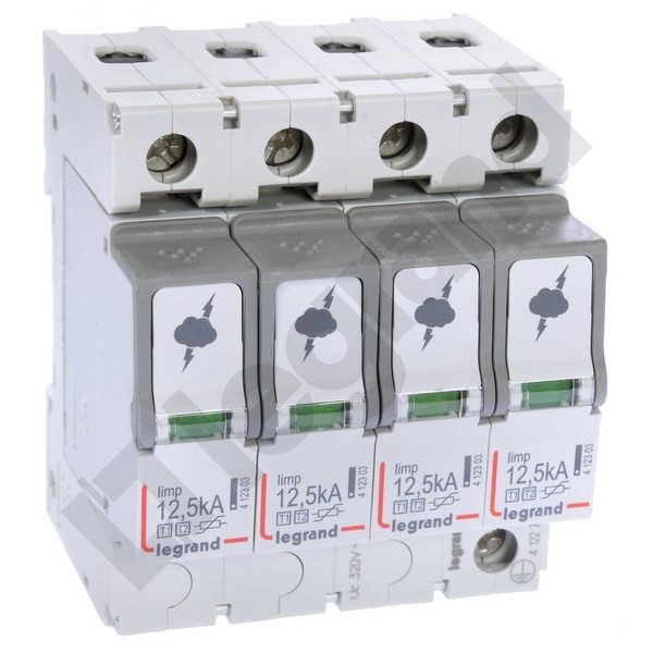 ON300 SURGE LIMITER T1+T2 B+C 4P 4M 12.5/60KA TT 412273