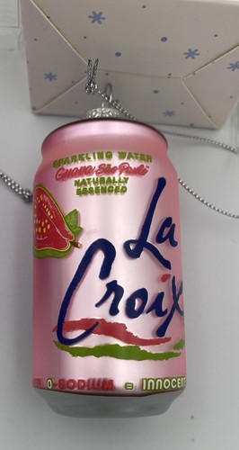 Lacroix Christmas Ornament Sparkling Water Can Live La Croix Set of 3 In Box - Picture 5 of 10