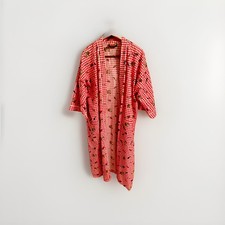 VTG 90 s Hey Now Shadow Boxer Picnic Robe RARE Novelty Americana, Size:Fits All