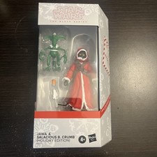 Star Wars The Black Series Jawa & Salacious B. Crumb Holiday Edition Figure