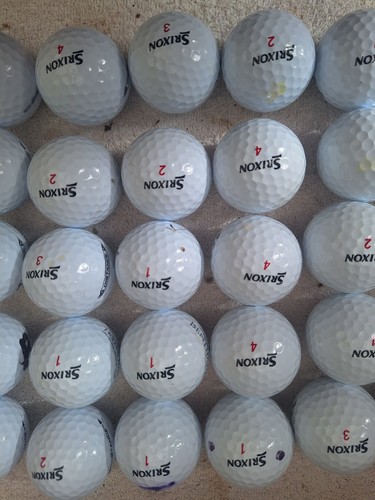 40 X SRIXON DISTANCE RED MENS PREMIUM GOLF BALLS SOME NEW VGC NO RESERVE - Picture 7 of 22