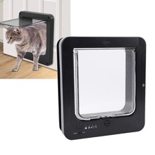 Smart Cat Door Smart Automatic Sensor Cat Flap Pet Gate Collar Activated Dog Cat
