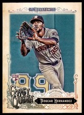 2017 TOPPS GYPSY QUEEN TEOSCAR HERNANDEZ RC HOUSTON ASTROS #132 NM-MT