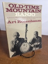 Old Time Mountain Banjo: An Instruction Method by Art Rosenbaum (1968 Paperback)