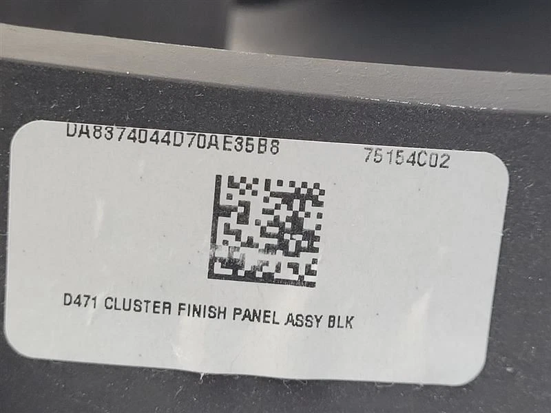 Ford Flex 2013-2019 velocímetro bisel de ajuste Foto 4 de 4