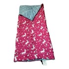 Olivet Unicorn & Rainbow Red Sleeping Bag 55”